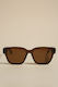 London Classic Round Sunglasses - Chocolate