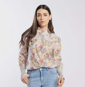 Gilly Blouse -Vintage Garden