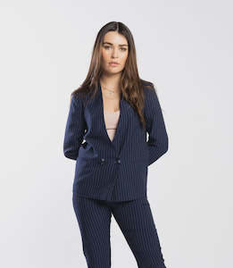 Lille Blazer -Night Stripe