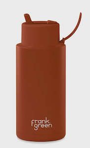 Frank Green 34oz S/S Ceramic Reusable Bottle - Toffee