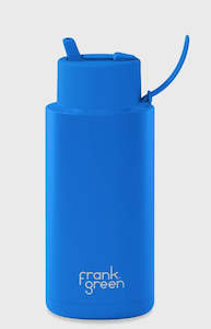 Frank Green 34oz S/S Ceramic Reusable Bottle - Blue Lagoon