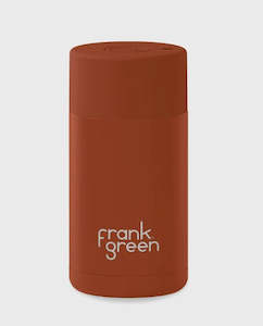 Frank Green Ceramic Coffee Cup with Hinged Lid - Toffee