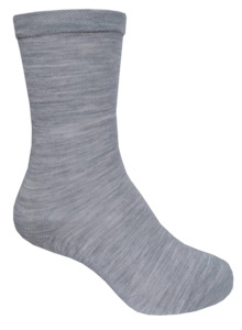 Ds Socks: Merino Classic Dress Sock - Lt Grey Marle
