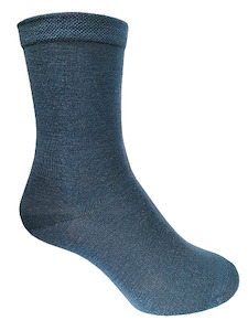Merino Classic Dress Sock - Denim