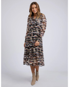 30: Mala Abstract Dress - Print