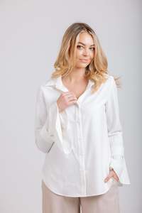 Mi Mosa: Foundation Shirt -Winter White
