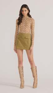 Mink Pink: Koa Mesh Skivvy - Snake