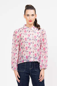 Valentina Blouse -Pink Monet
