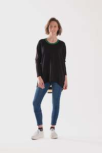 Jellicoe: Relaxed Top - Monostripe