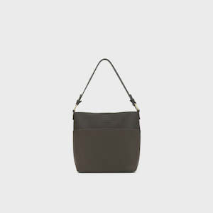 Gift Ideas: Martina Bucket/Crossbody Bag -Dark Taupe