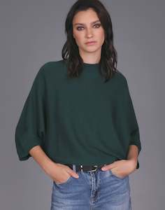 Bowie Merino Sweater -Hunter Green