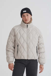 Quilted Loft Jacket - Moonrock