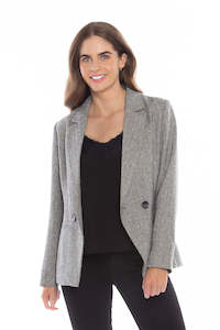 Jordanna Blazer - Herringbone Sparkle