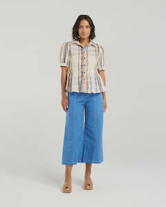 Et Alia: Ruby Blouse - Sunset Plaid