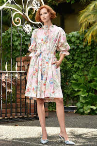 Tie`s the Limit Dress - Floral