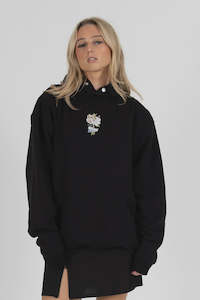 Represent Hood -Lil Peony's Ducted -Black