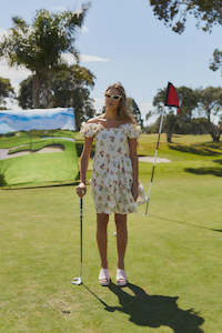 Zig Ruffle Dress - Summer Haven