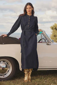 Zoe Kratzmann: Snapshot Dress -Dark Denim