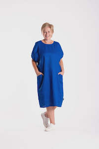 Jellicoe: Sofia Dress - Cobalt