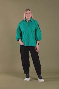 Deeanne Hobbs: Florentine Shirt -Eden Green