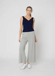 Reversable Rayon Tank - Navy