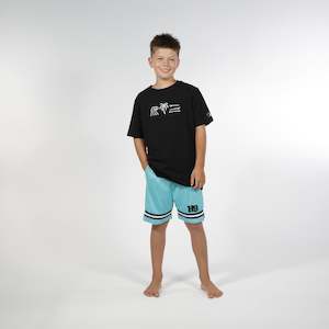 Childern: Protect Our Ocean Tee -Black/White