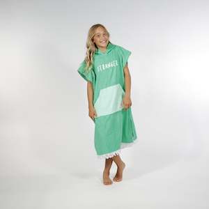 Poncho Towel - Green / Green