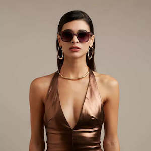 Giovanni Sunglasses - Havana & Blue