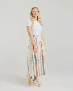 Et Alia: Vivenne Skirt - Sunset Plaid