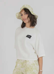 Federation: Badge Knit Top - Ivory