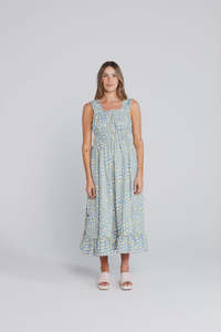 Laramie Dress- Sky Garden