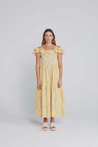 Ziggy Ruffle Dress-Sunny Smiles