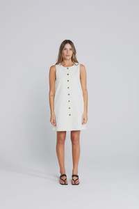 Effortless Dress - Cream Daisy