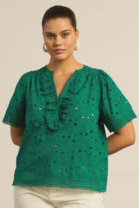 Zoe Kratzmann: Vantage Top - Emerald