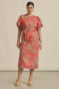 Zoe Kratzmann: Wander Dress - Kgari Melon