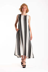 Jellicoe: Tasmin Dress - Divided Stripes