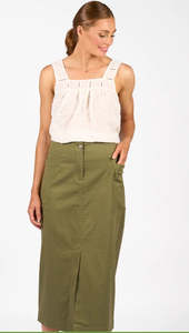 Knewe: Bay Skirt - Olive