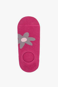 Socks: No Show - Dahlia Pink