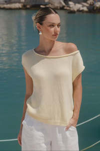 New Arrivals: Fallow Off Shoulder Knit - Butter