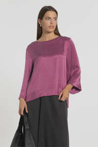Merlot Long Sleeve Top