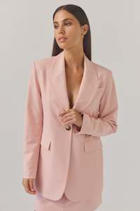 Paris Blazer - Petal Pink