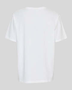 75: MSCH Terina Organic Tee - Bright White