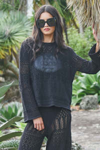 Coop: Boho Breeze Sweater - Black
