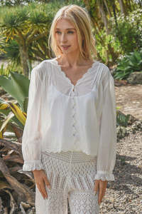 Sew Lovely Blouse - White