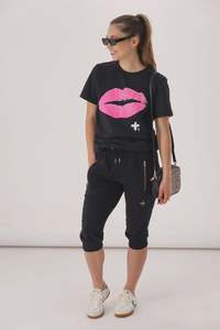 Federation: Cut Trackies - Lil Plus - Black/Gold