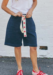 Weekend Stretch Short - Navy