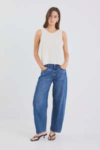 Among The Brave: Nomad Lightweight Knit Tank - Ivory