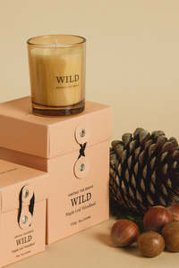 Wild maple Leaf Woodland Soy Candle 60g