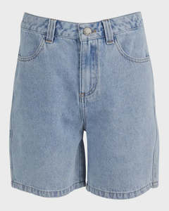 Eve Girl: Eve Girl Maeve Relaxed Short - Denim