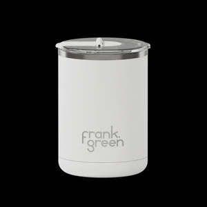 Frank Green Ceramic Coffee Cup with Hinged Lid -Cloud